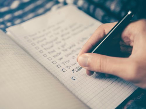 checklist Photo by Glenn Carstens-Peters on Unsplash